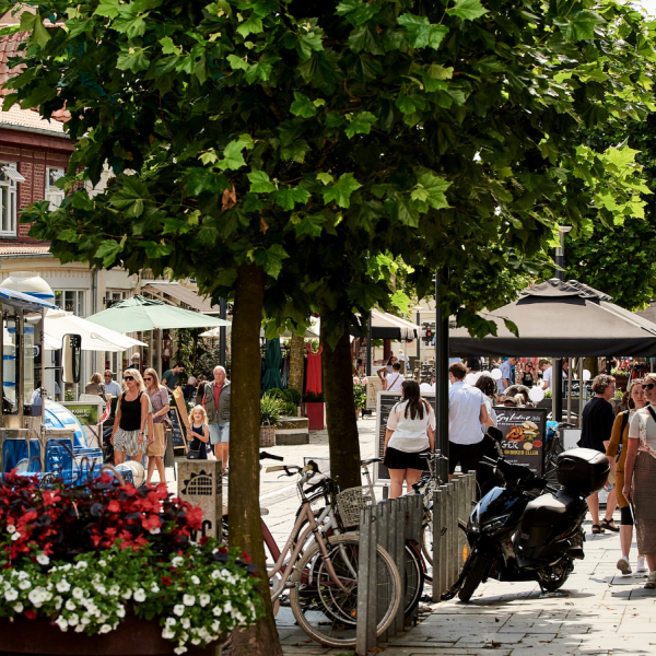Fredericia bymidte og historiske gader