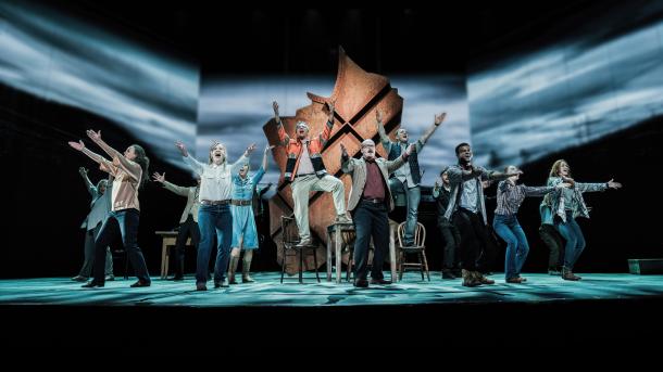 Fra Come from away musicalen i Fredericia