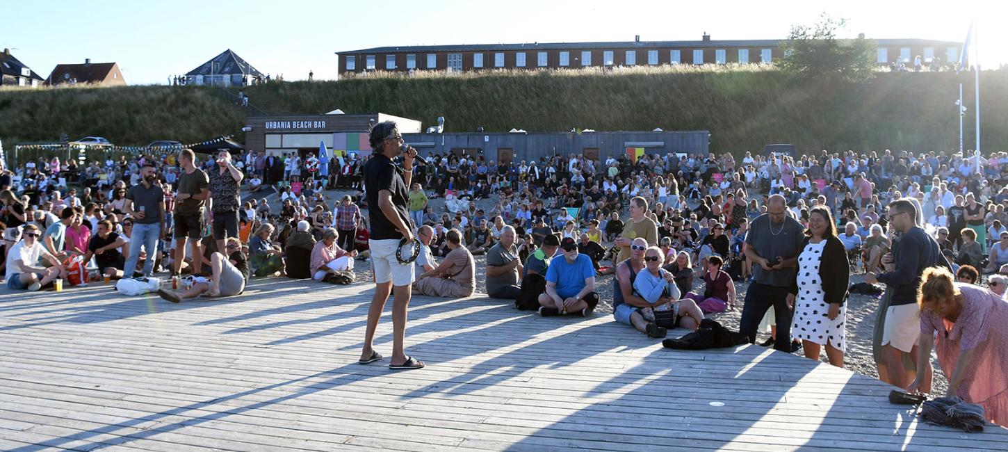 Koncert ved Cirkelbroen på Østerstrand